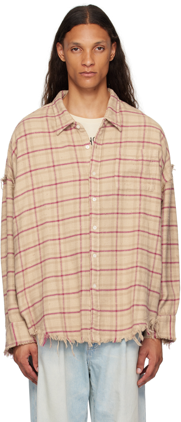 Patterned cashmere blend scarf Pink For Women | Maje