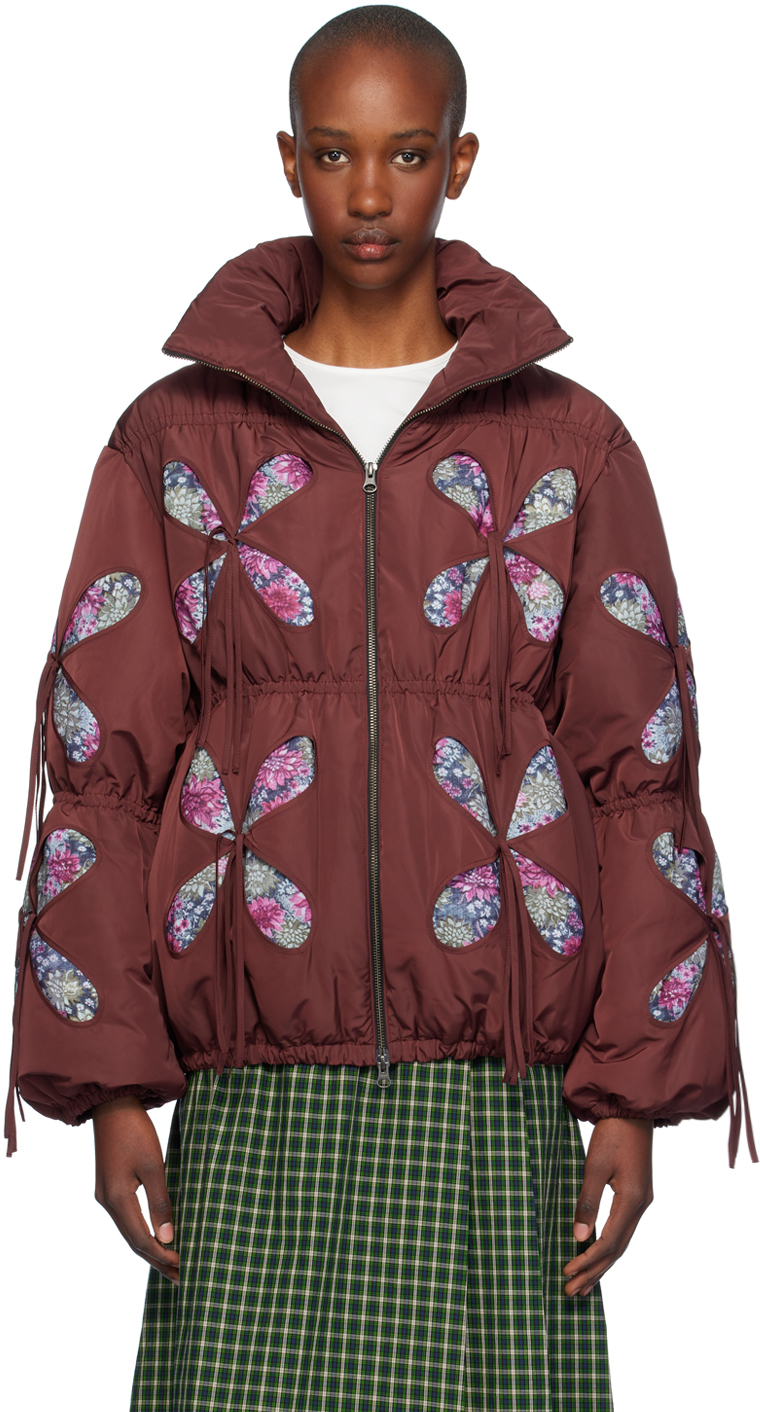 Shop J.kim Burgundy Bale Jacket