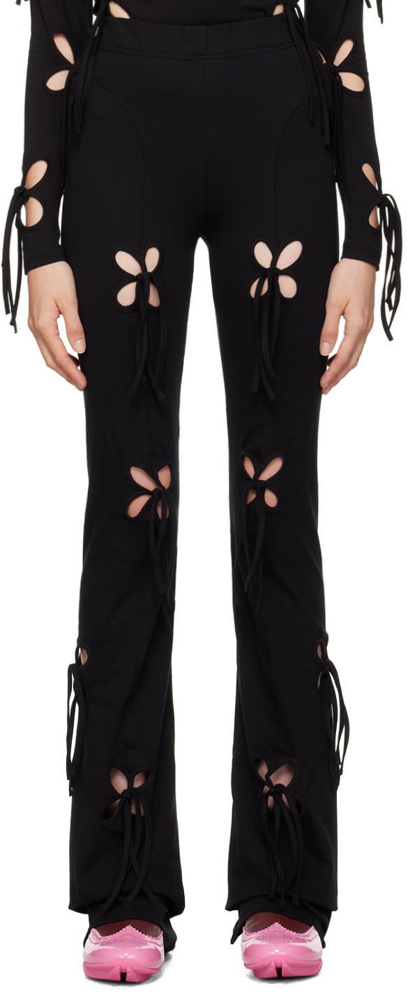 Shop J.kim Black Petal Leggings