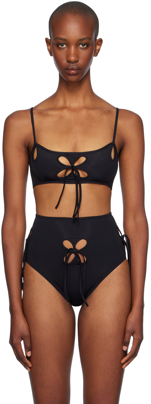 Shop J.kim Black Chilla Bikini Top