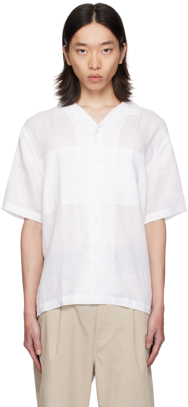 White Linen Spectator Shirt