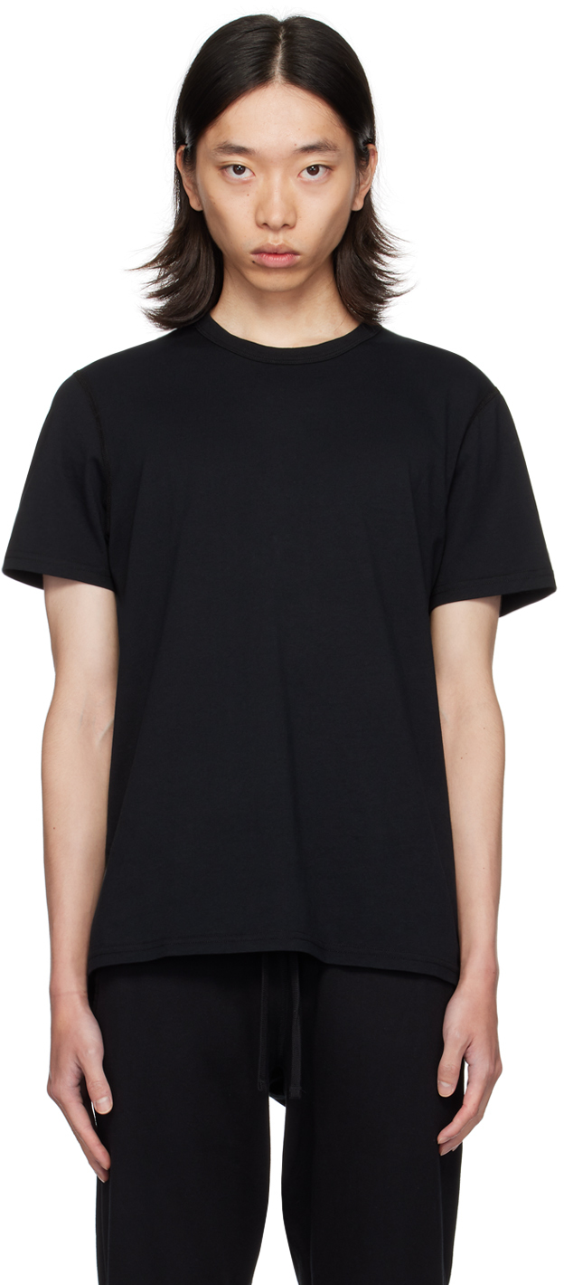 Two-Pack Black Lightweight Jersey T-shirt