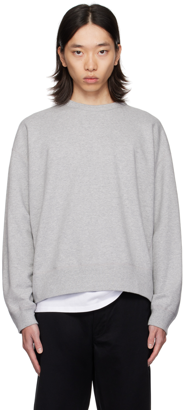 Black Midweight Relaxed Sweatshirt