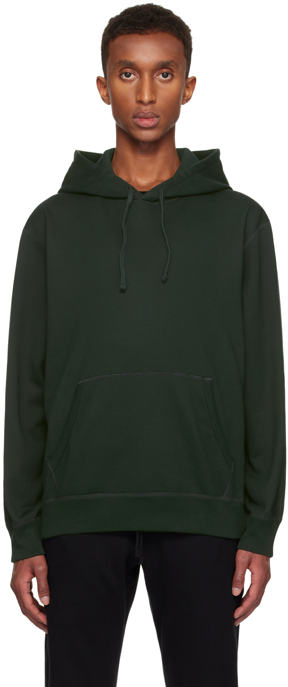 Green Midweight Terry Standard Hoodie