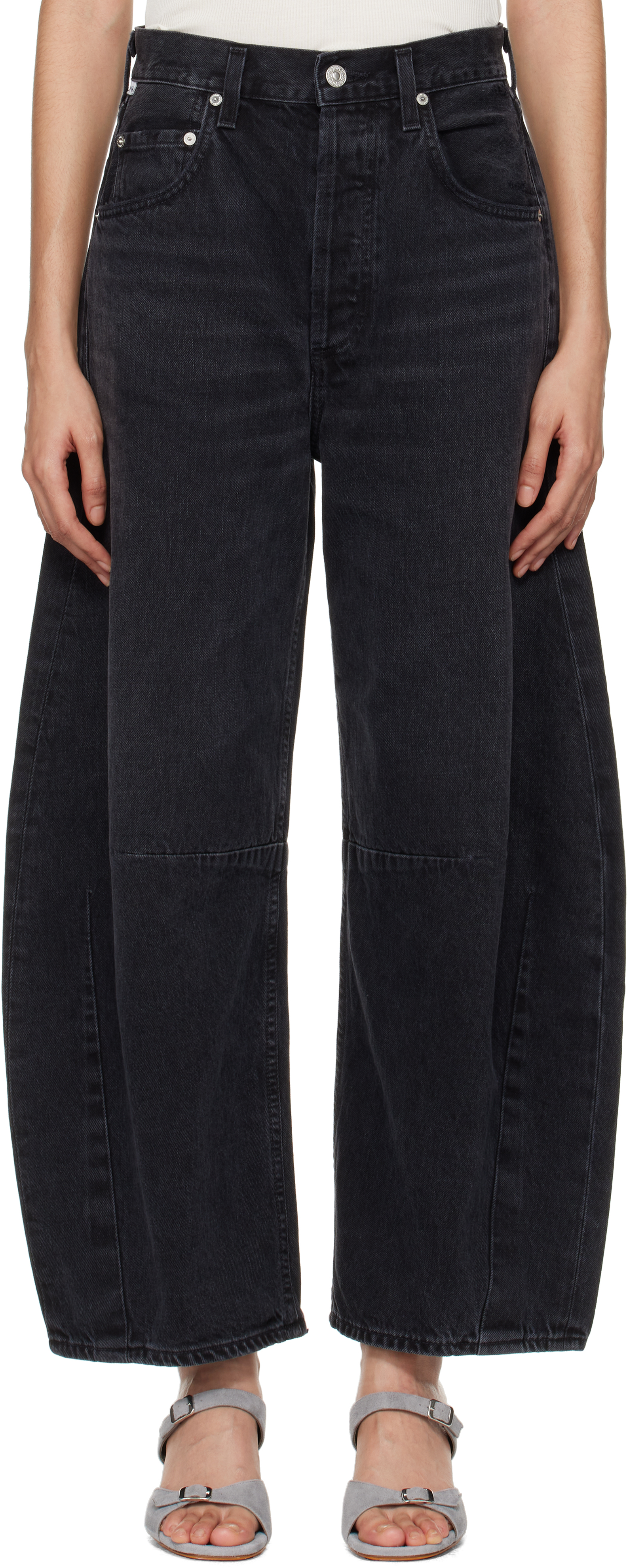 Black Horseshoe Jeans