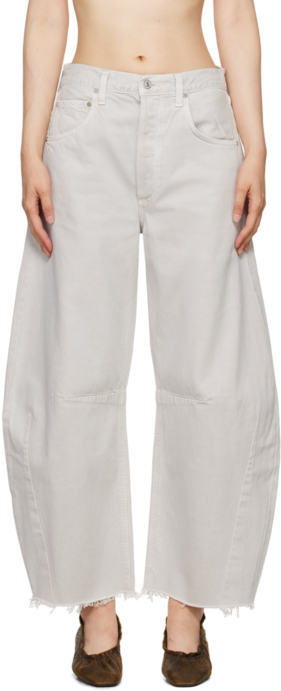 Gray Horseshoe Jeans by Citizens of Humanity on Sale Gray Horseshoe Jeans by Citizens of Humanity on Sale