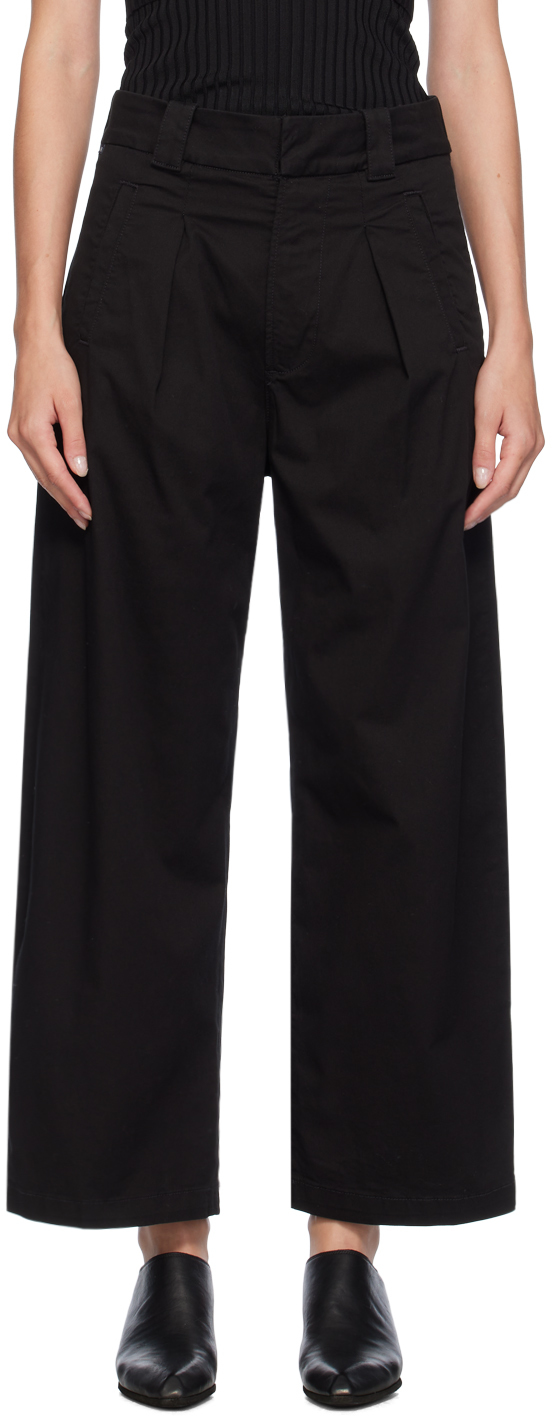 Black Cara Trousers