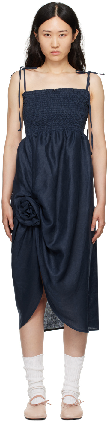 Navy Atlanta Maxi Dress