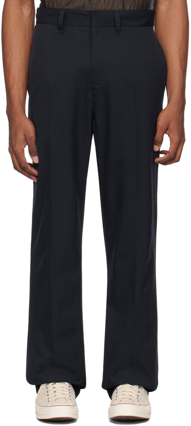 Berner Kuhl Navy Solo Trousers In 053 Midnight