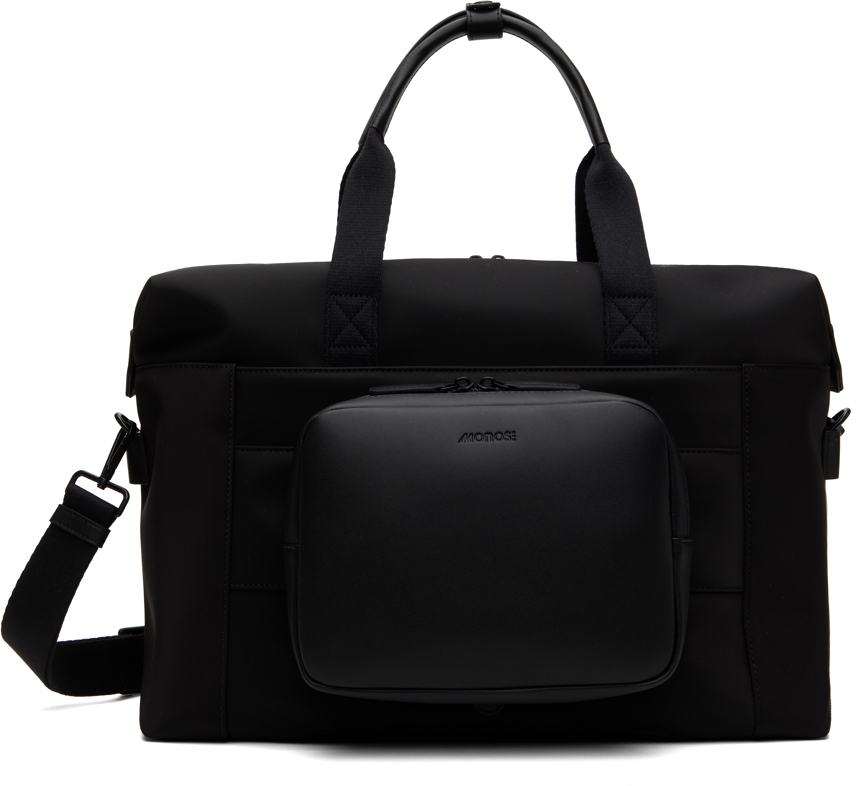 Black Metro Duffle Bag & Metro Kit Pouch Set