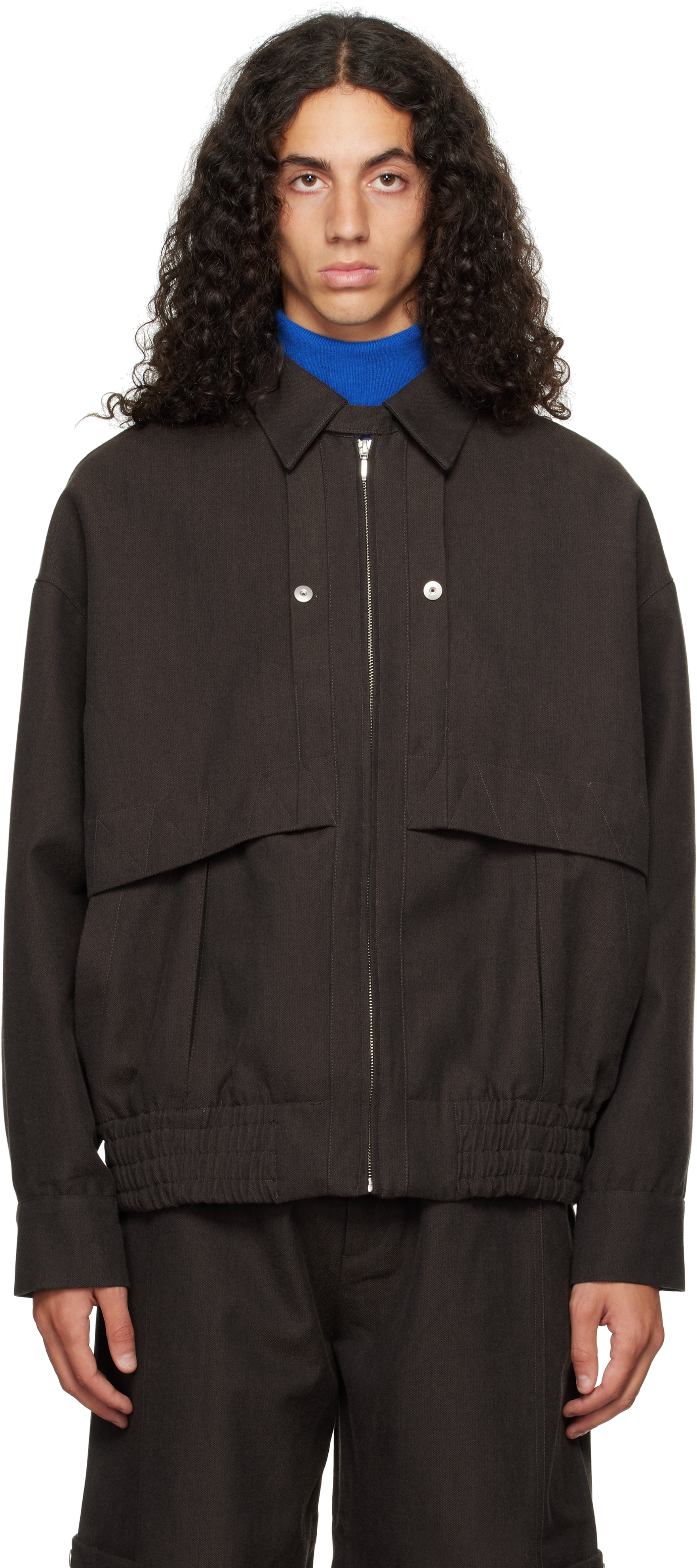 Omar Afridi: Brown Katarakt Jacket | SSENSE