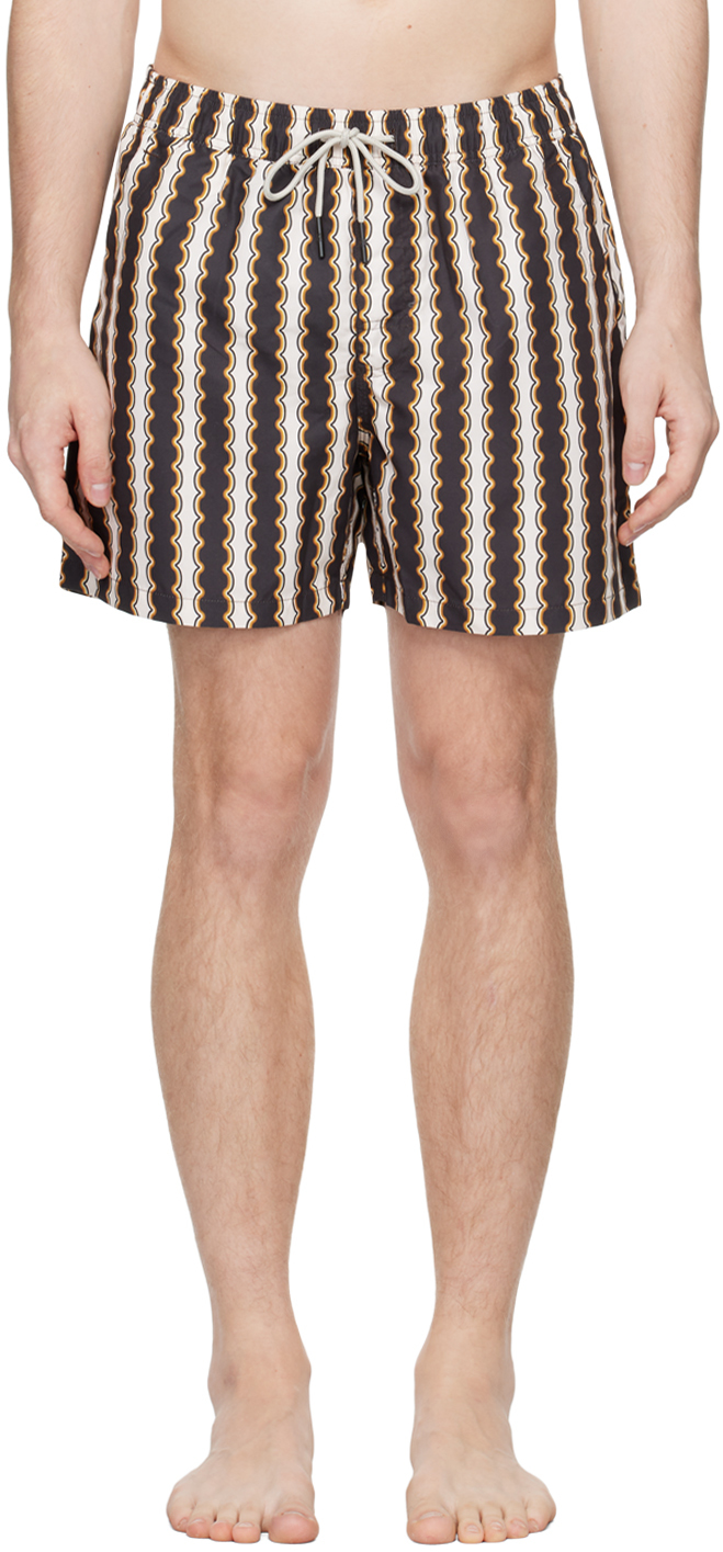 Brown Rapallo Swim Shorts