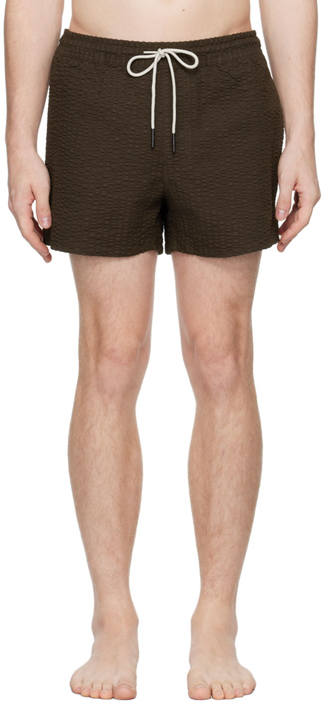 Brown Calo Swim Shorts