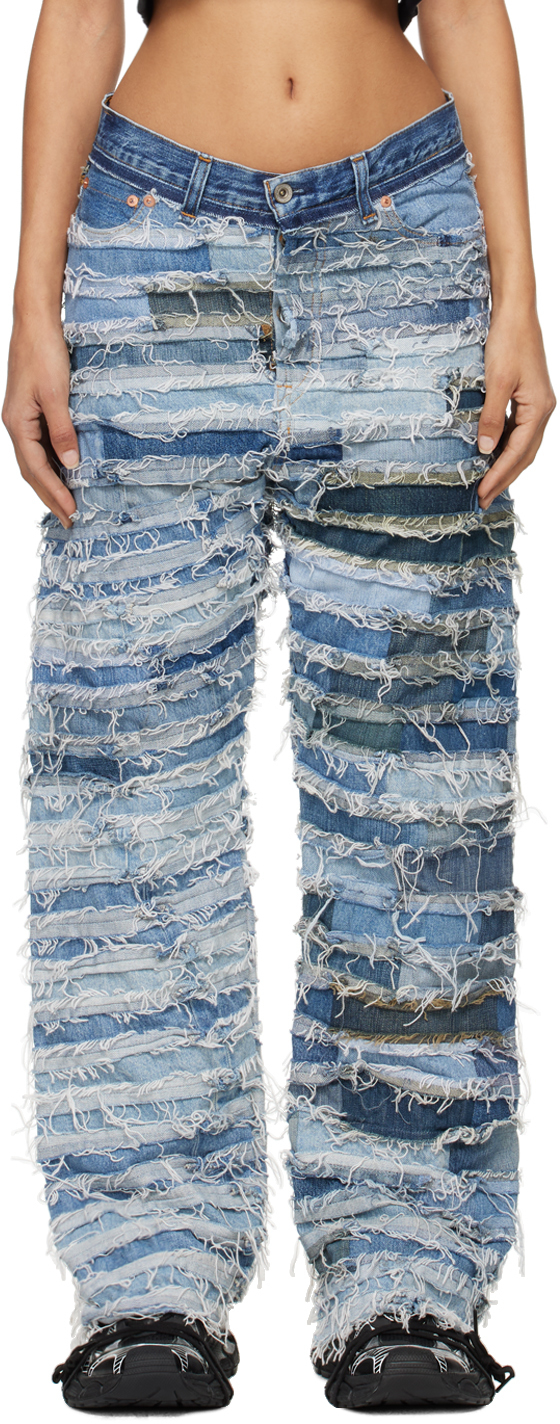 Blue Mummy Upcycle Jeans