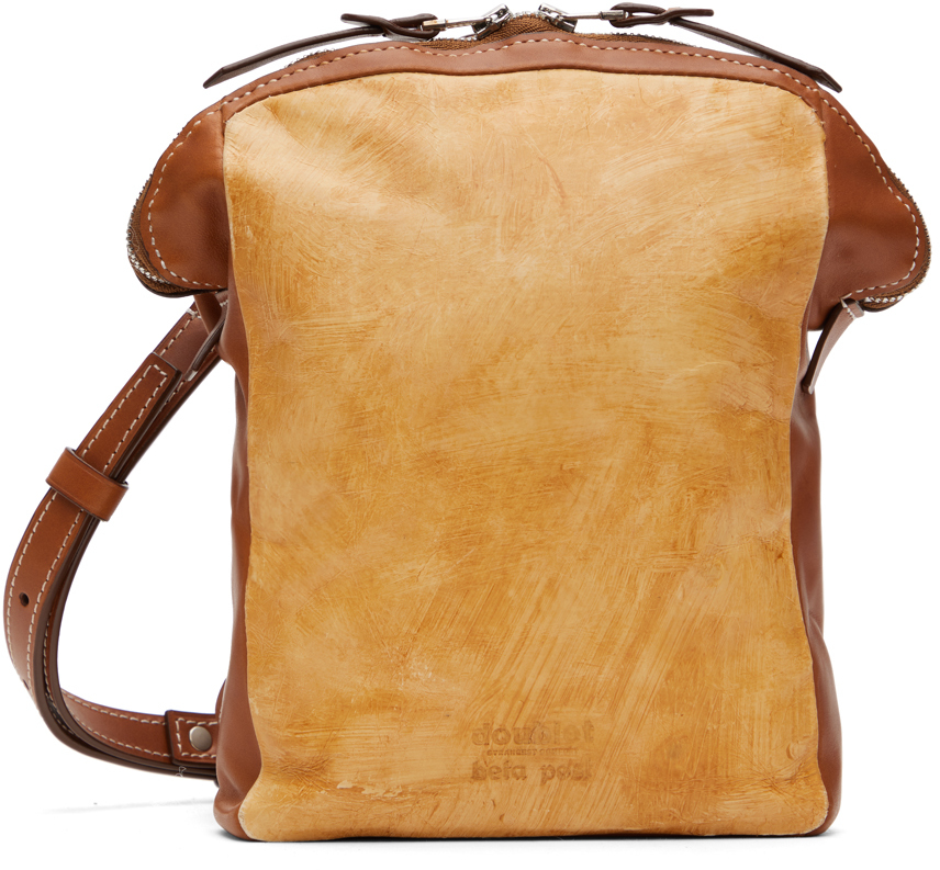 Beige & Brown beta post Edition Toast Bag