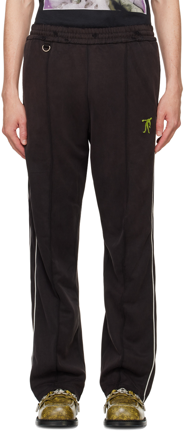 Black Zombie Silhouette Track Pants