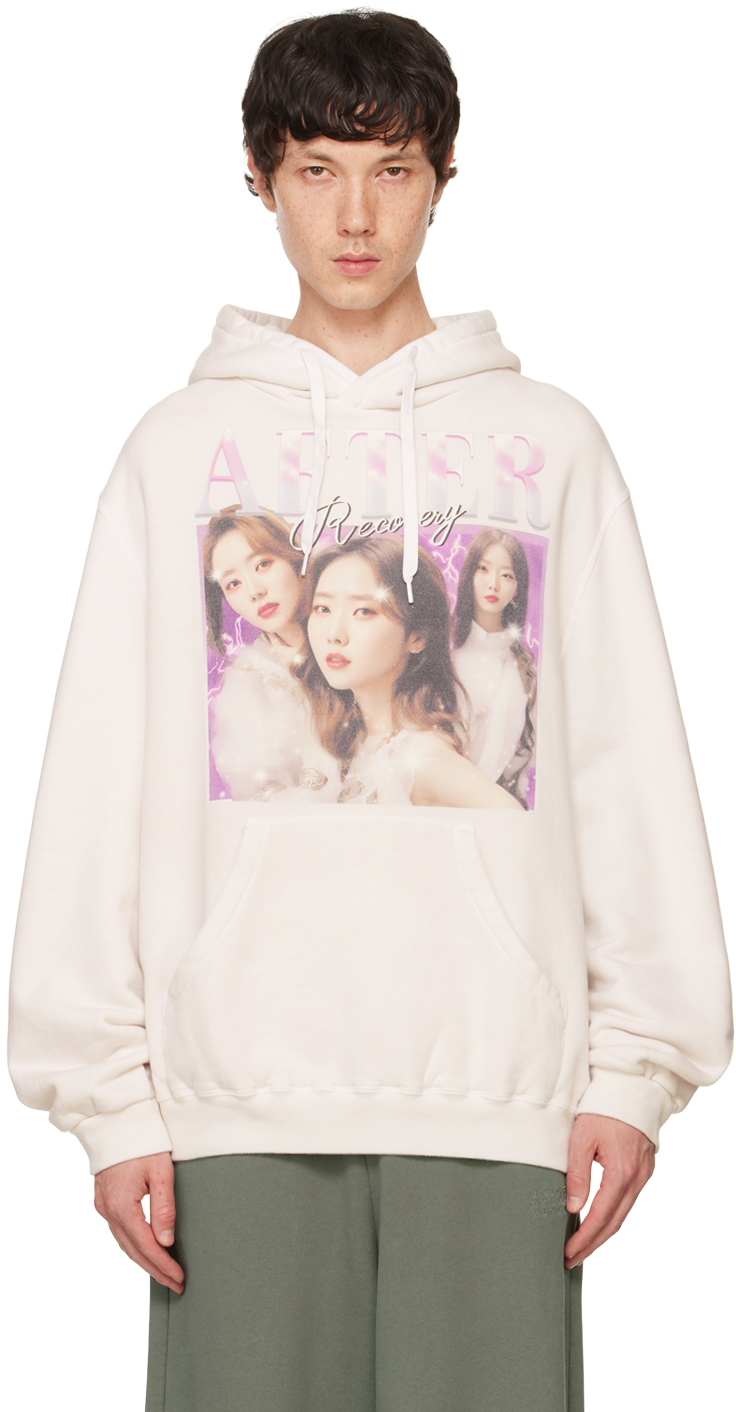 White Before After Idol Hoodie