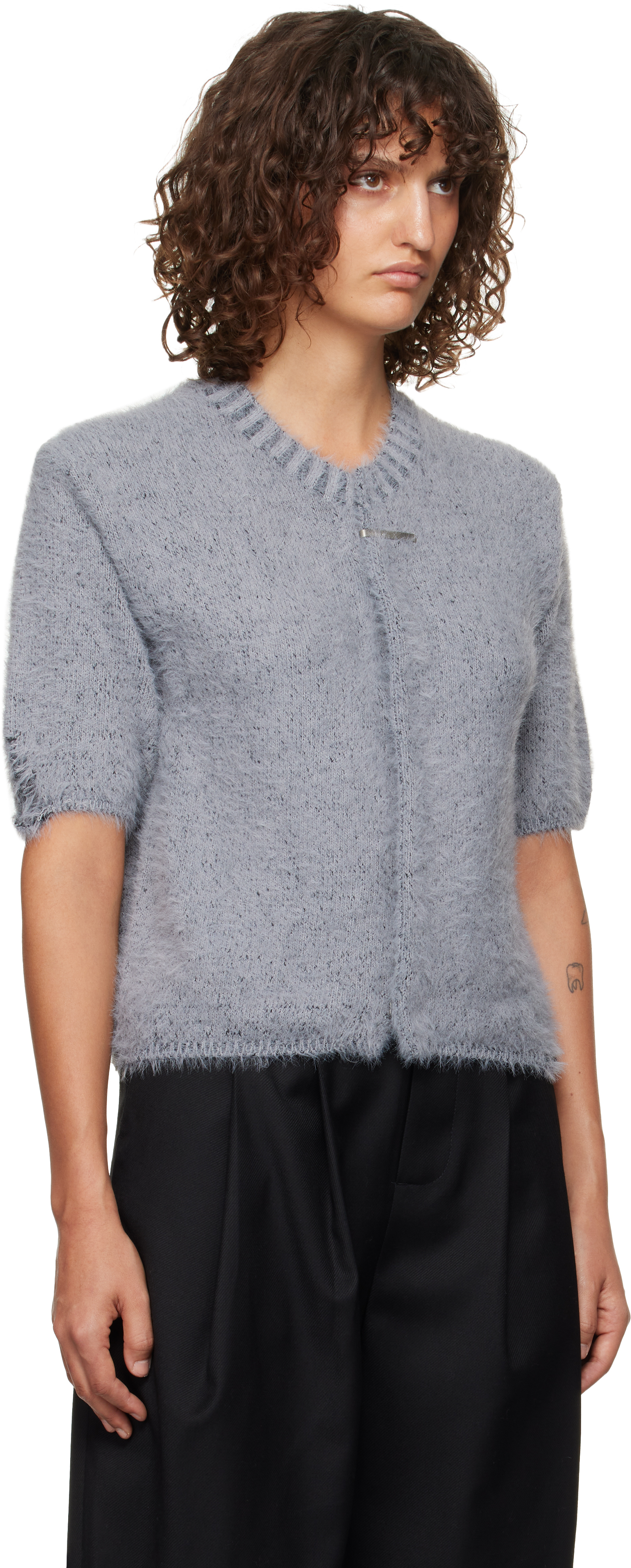 Ader Error Gray Product. 59 Cardigan In Grey