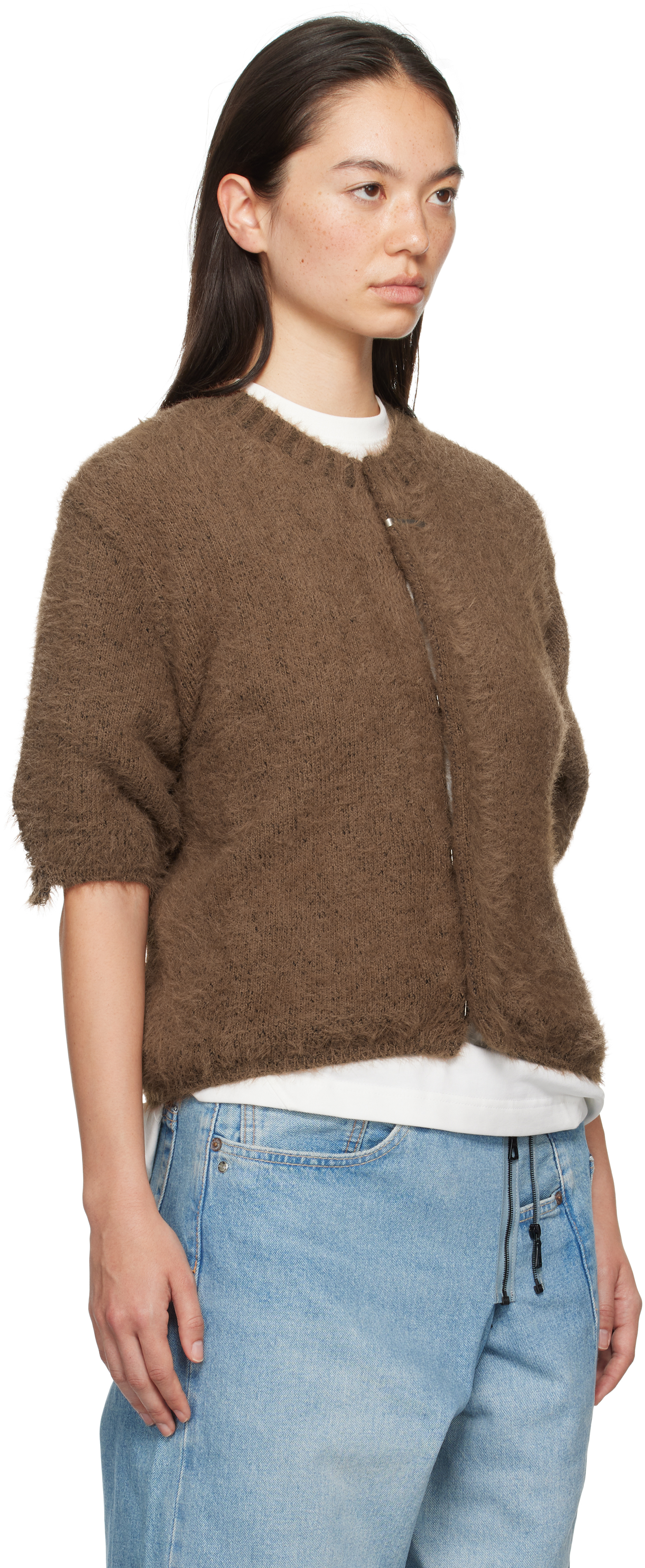 Ader Error Brown Product. 59 Cardigan In Brown