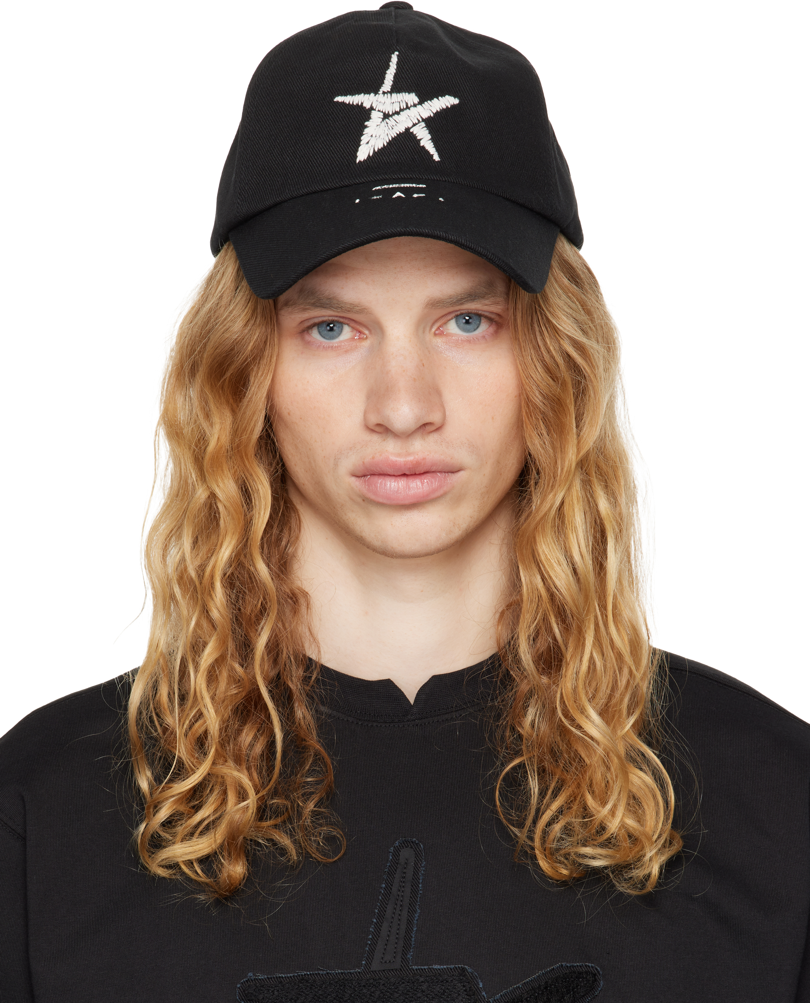 Shop Ader Error Black Stad Product. 106 Cap In Noir