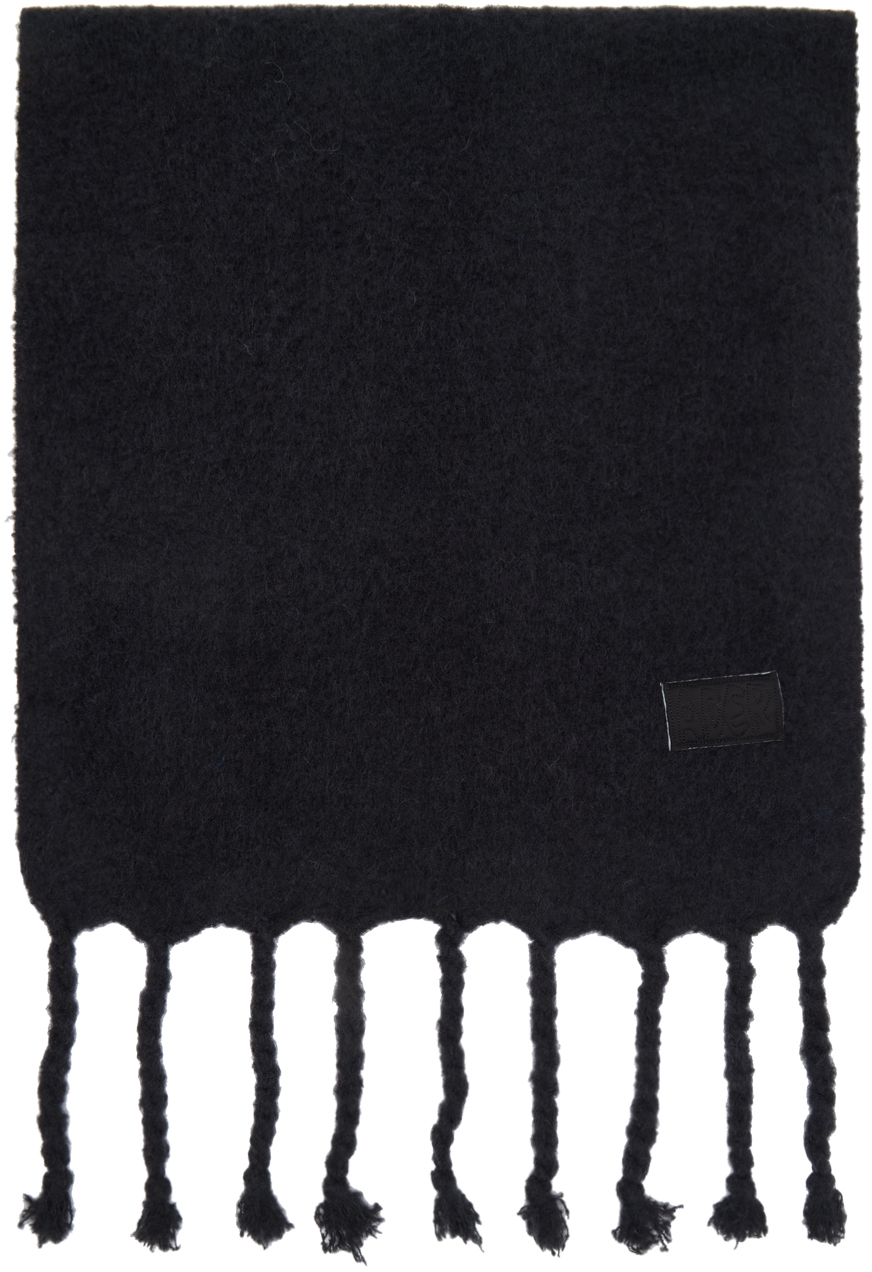 Black Muffler Scarf