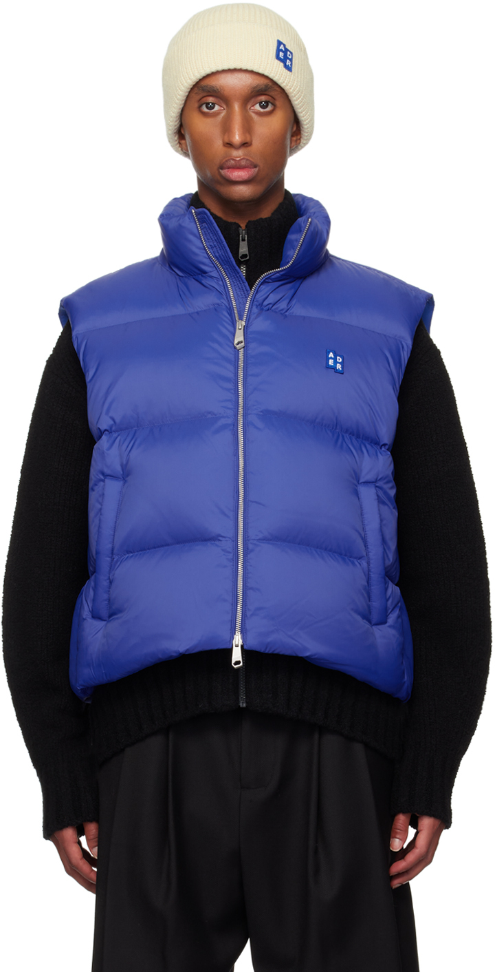 Blue TRS Tag 01 Puffer Down Vest