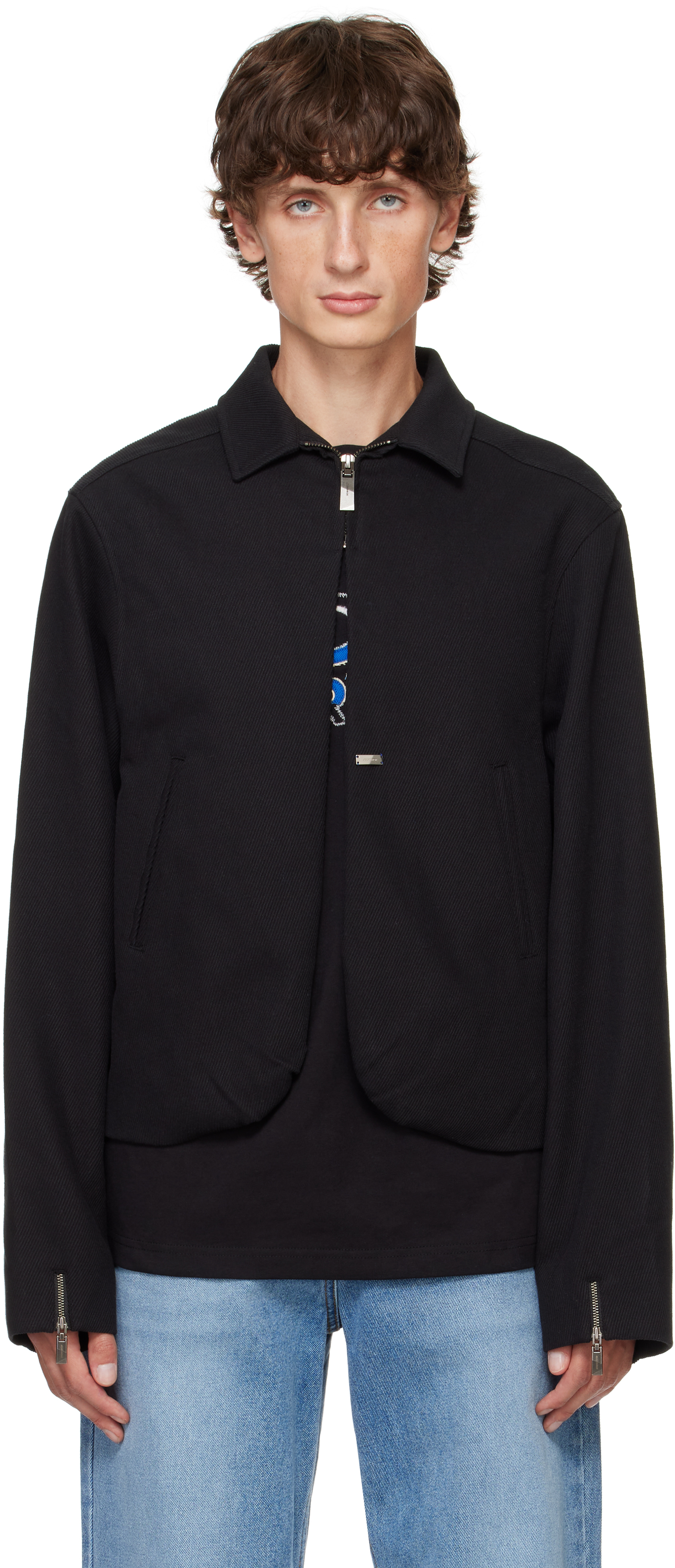 Shop Ader Error Black Product. 17 Jacket In Noir