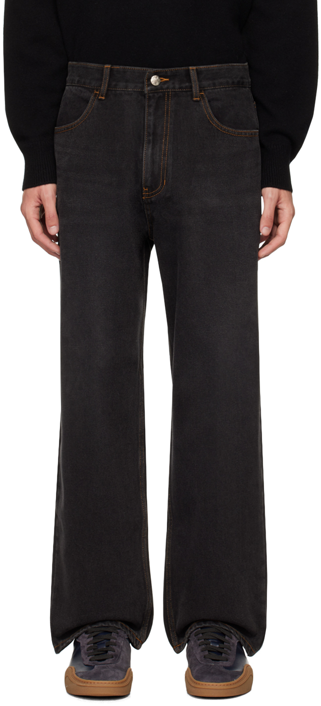 Black Significant Tag Jeans