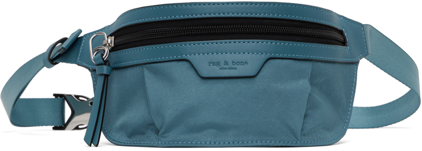 Blue Mini Commuter Belt Bag