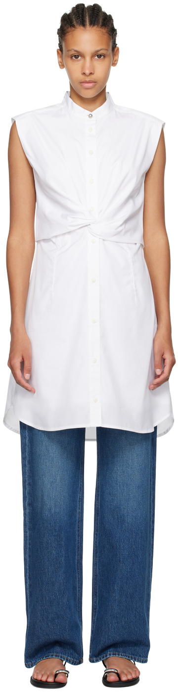 Shop Rag & Bone White Louis Minidress