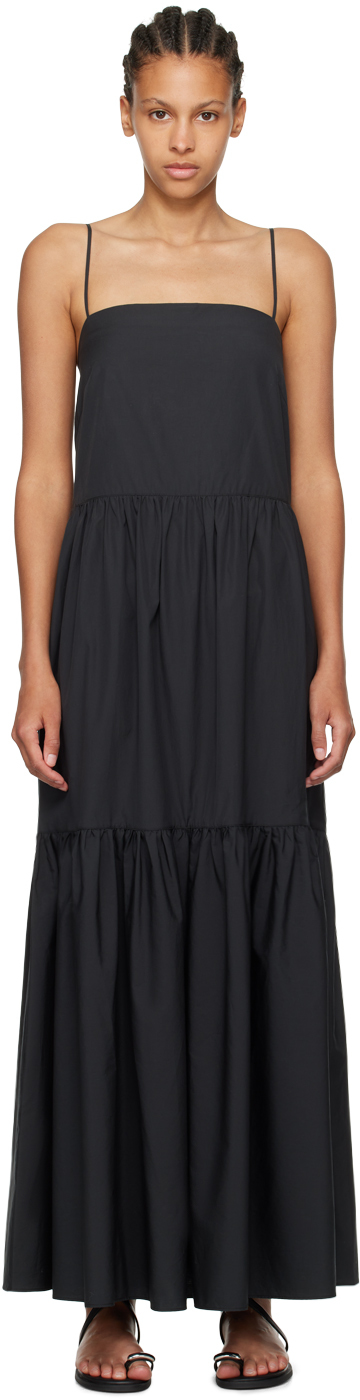 Shop Rag & Bone Black Saige Maxi Dress