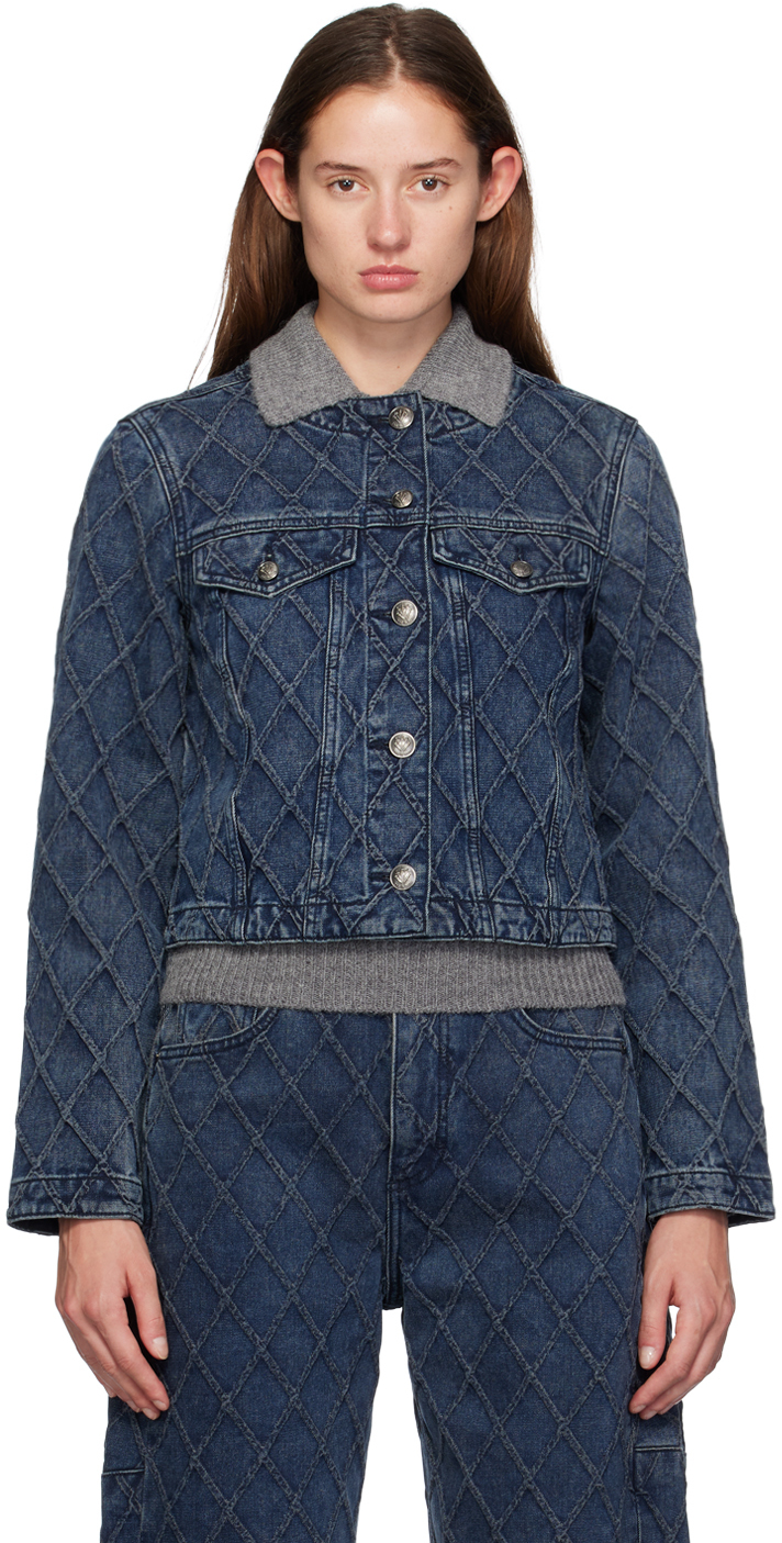 【関税込み】rag & bone ブルー Cora デニムジャケット rag & bone Cora Featherweight Denim Jacket | Bloomingdale's