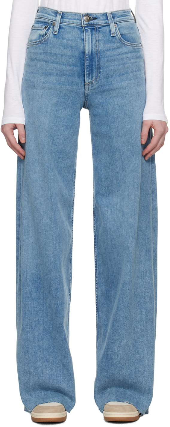 rag & bone: Blue Sofie Jeans | SSENSE