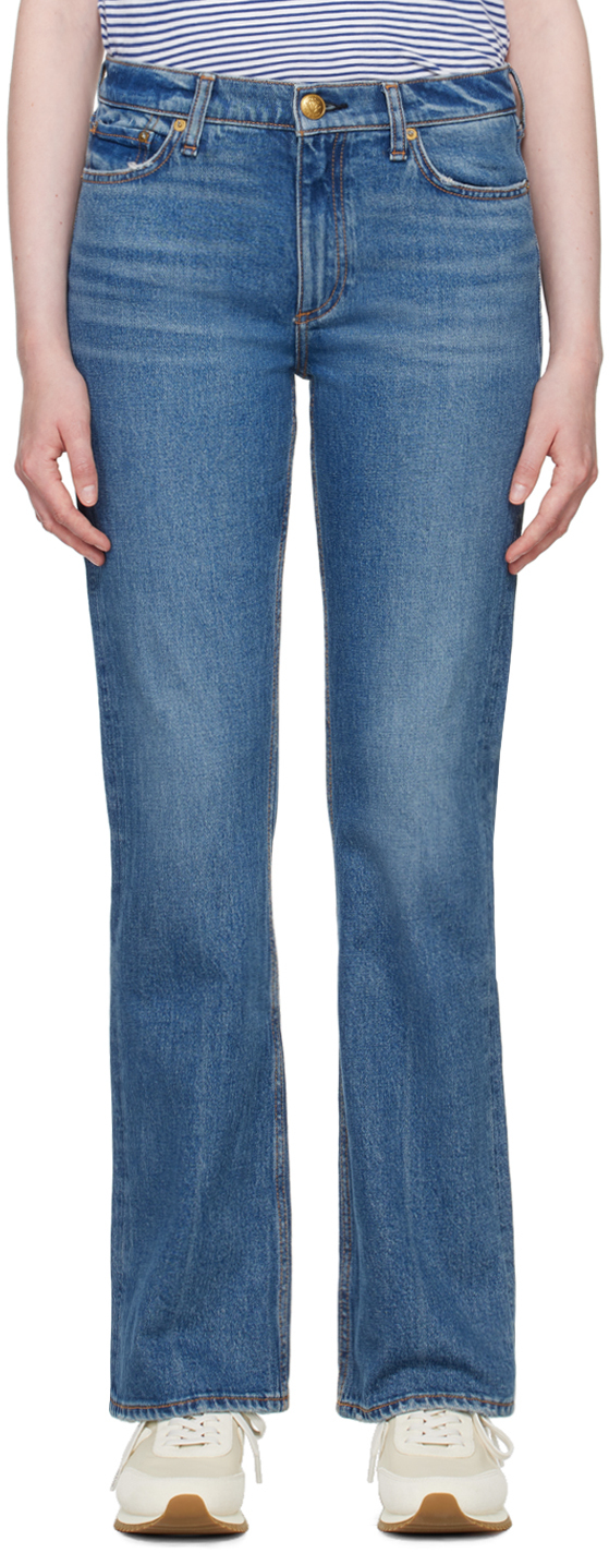 Shop Rag & Bone Blue Peyton Jeans In Huntley