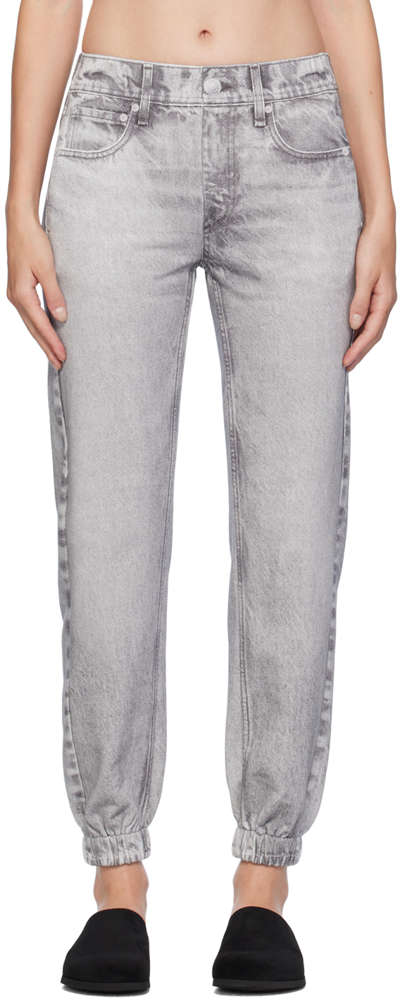 Gray Miramar Jogger Lounge Pants