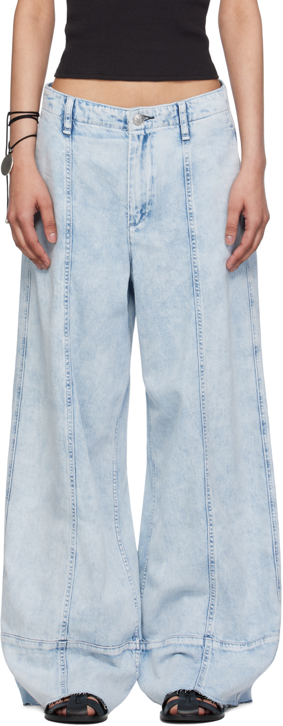 Blue Featherweight Arianna Jeans by rag & bone on Sale