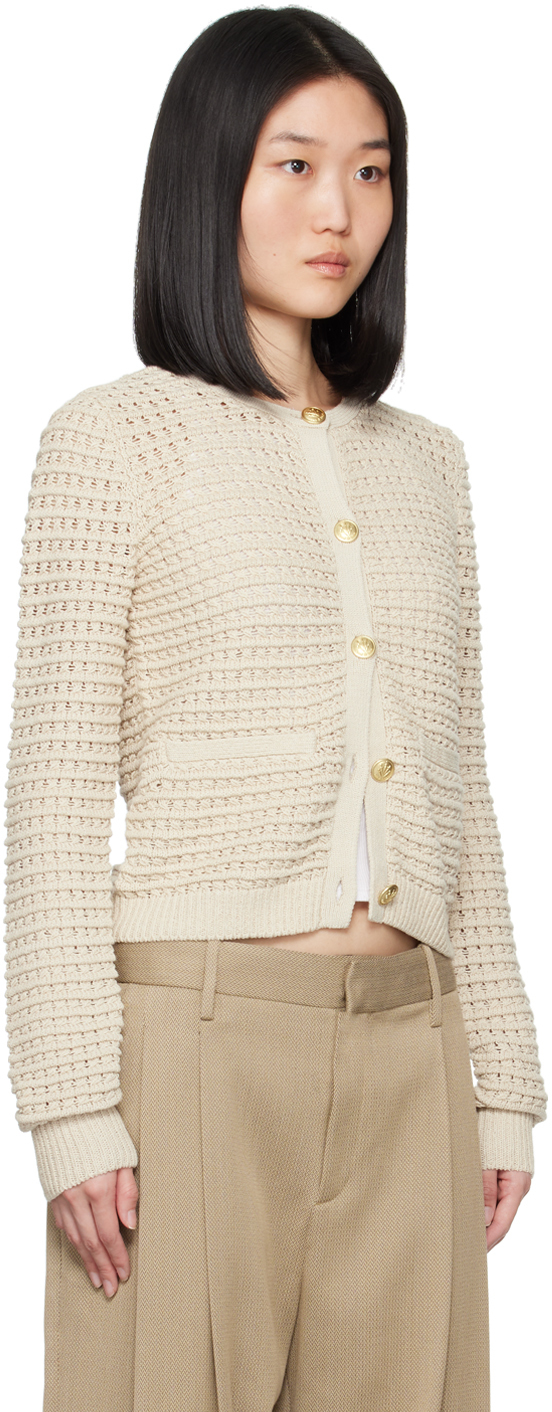 Rag & Bone Marlee Cardigan In Turtledove