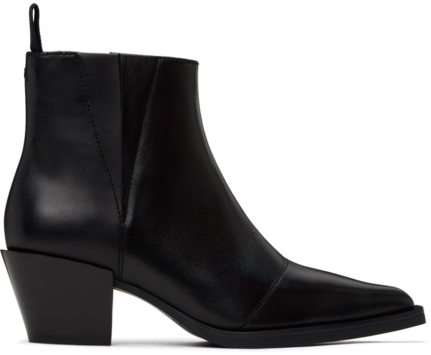 Shop Rag & Bone Black Dart Boots In Blk