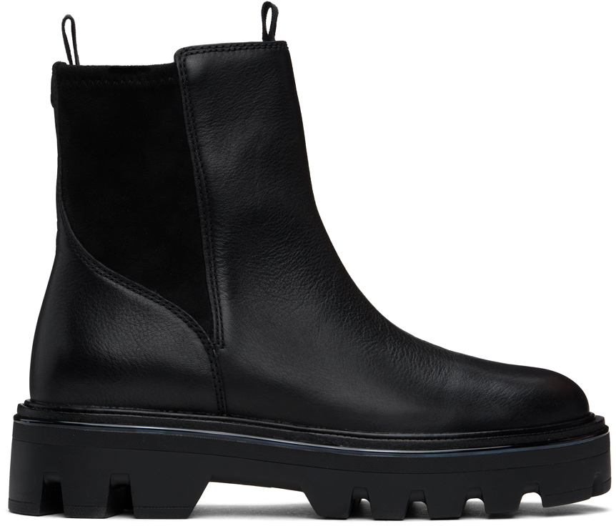 Black Quinn Chelsea Boots