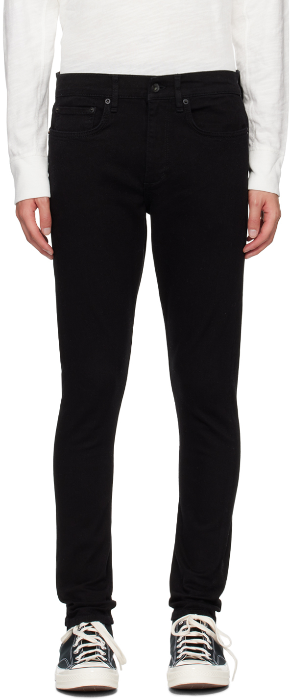 Shop Rag & Bone Black Fit 1 Jeans