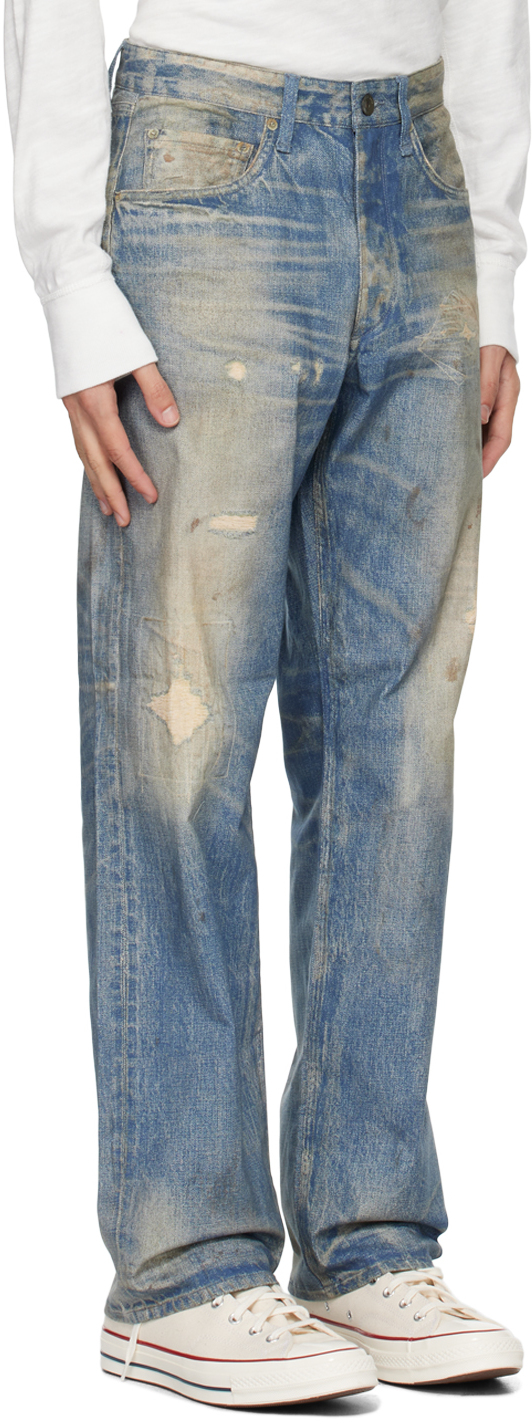 RAG & BONE BLUE FIT 4 MIRAMAR JEANS 