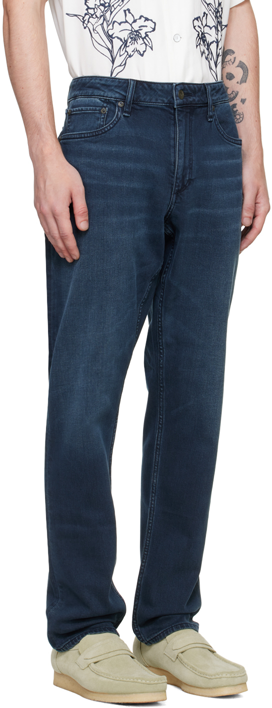 Rag & Bone Blue Fit 3 Athletic Jeans In Kendall