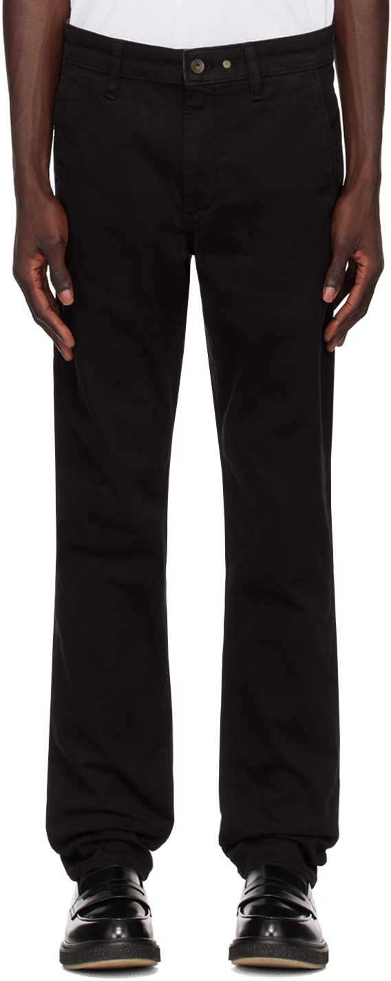 Shop Rag & Bone Black Fit 2 Trousers