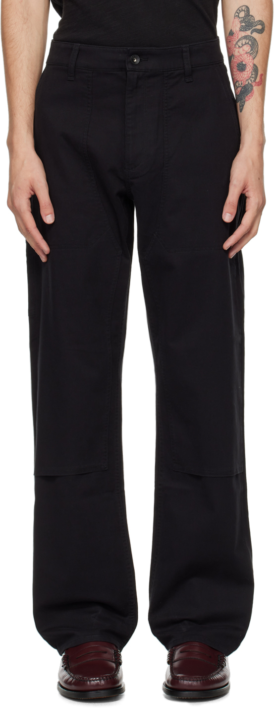 Black Fit 4 Trousers