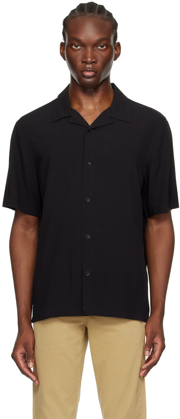 Shop Rag & Bone Black Avery Shirt In Blk