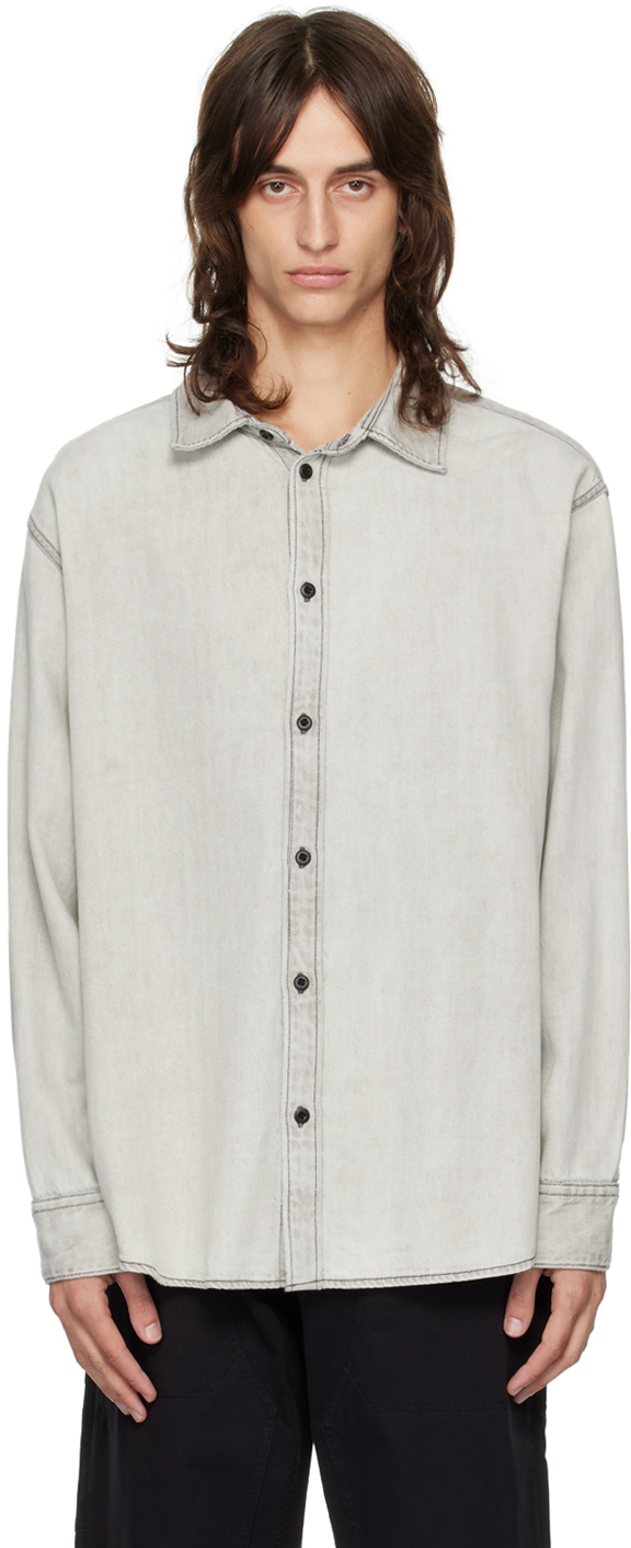 Gray Mathew Denim Shirt