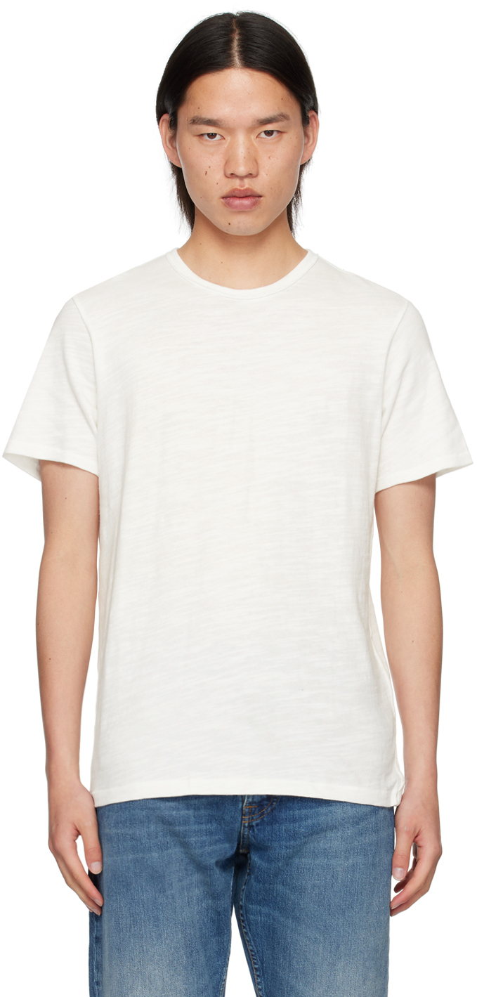 Shop Rag & Bone White Flame T-shirt In Wht