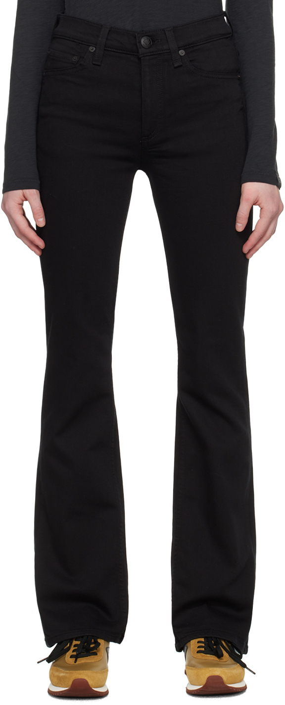 rag & bone black peyton jeans