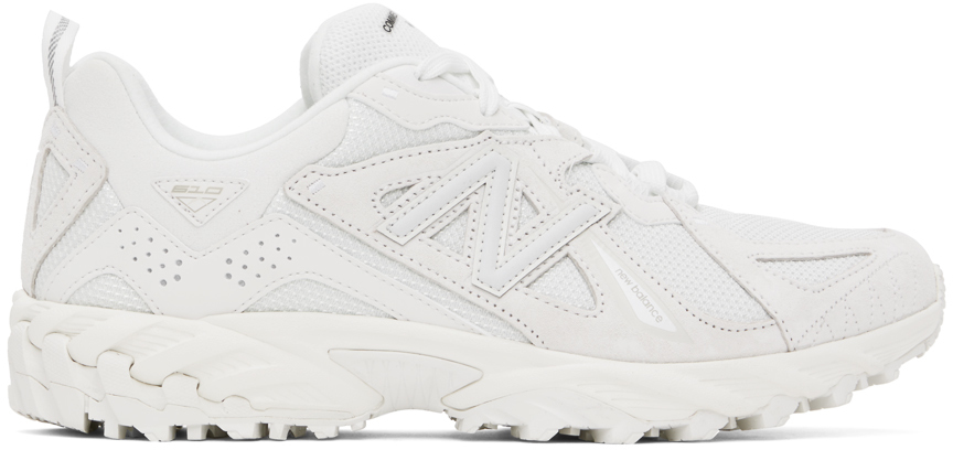Off-White & White New Balance Edition 610T Sneakers