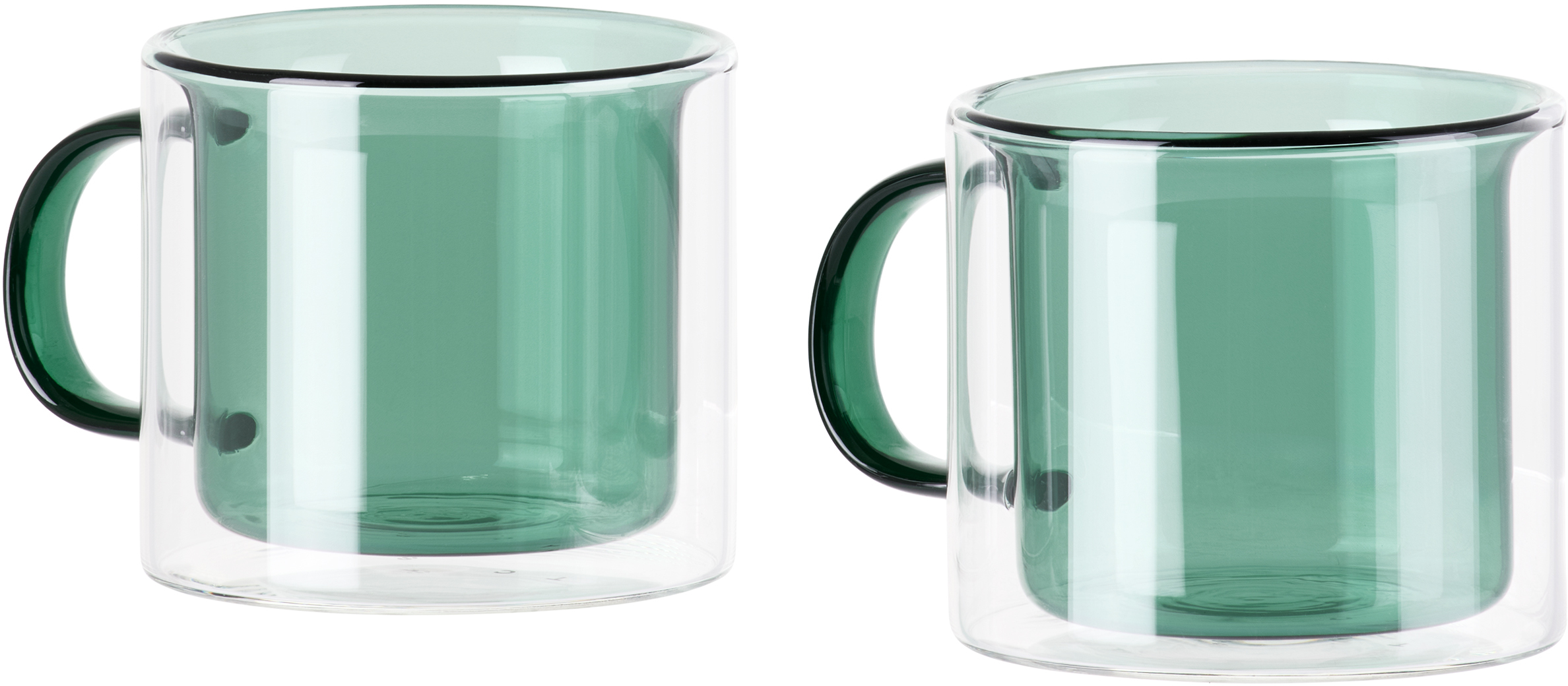 The Conran Shop Green Oslo Mug Set In Green